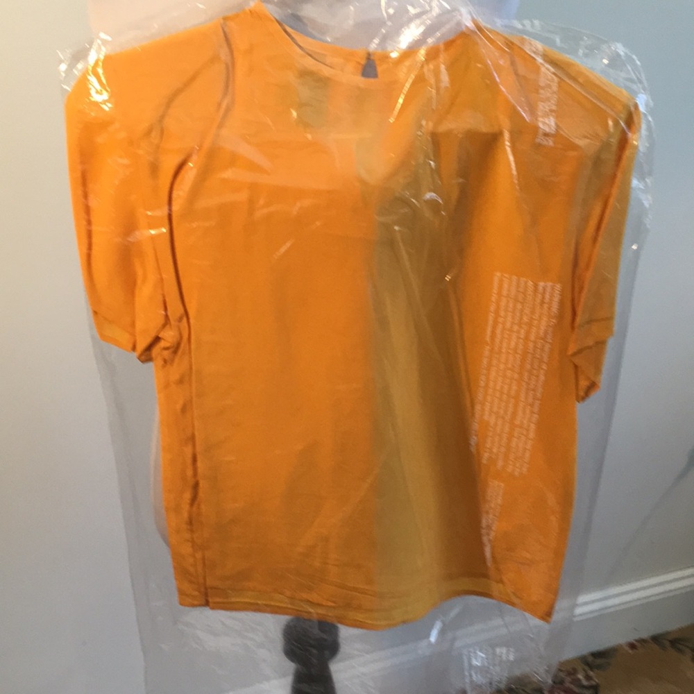 NWOT Mariel 100% silk blouse